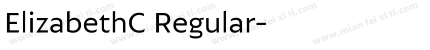 ElizabethC Regular字体转换